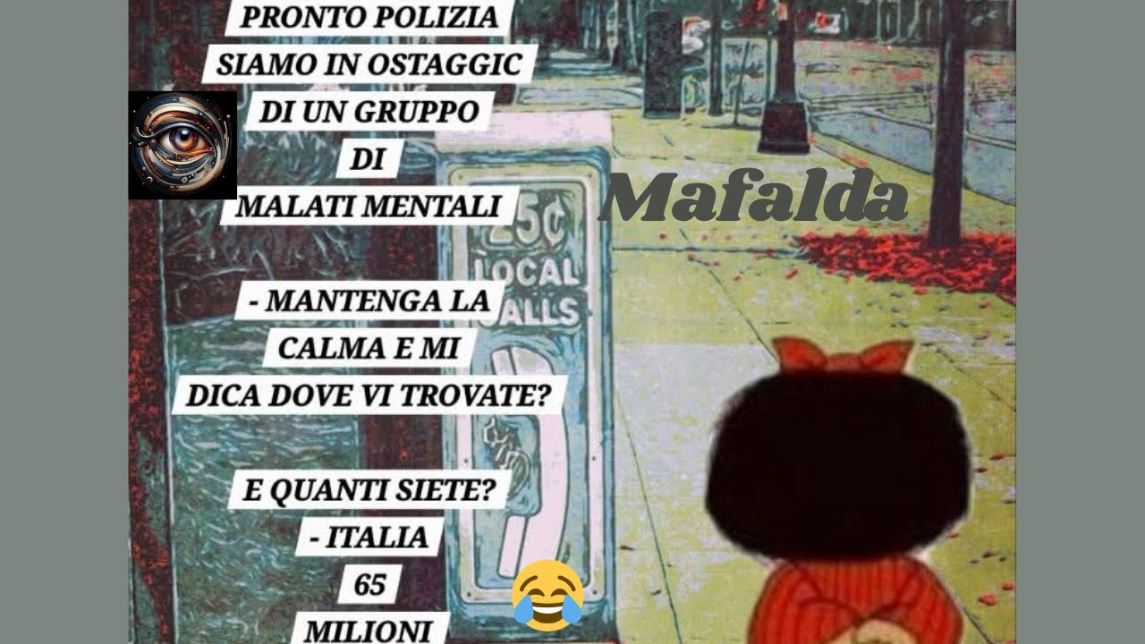 Mafalda per combattere l'ansia😂