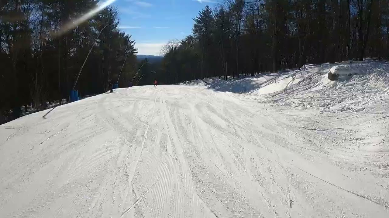 Skiing Pats Peak - Cascade Brook | Brave the Winter