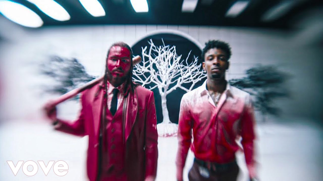 Post Malone – Rockstar (Remix) ft. 21 Savage | Official Lyrics Video