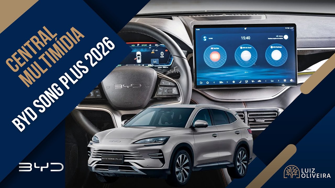 Central Multimídia  : BYD Song Plus 2026