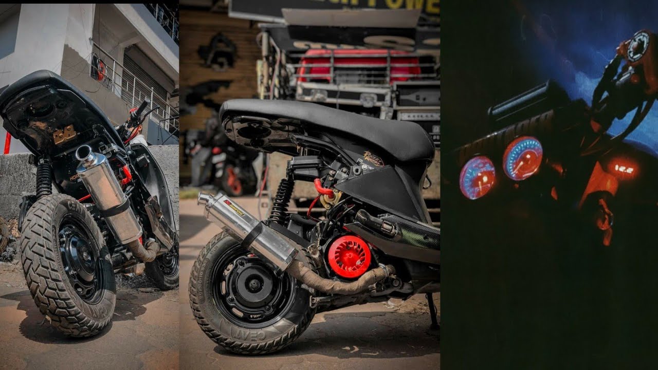 India's 1st Modified pleasure scooty!
