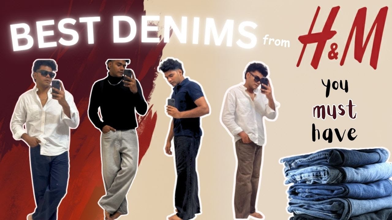 🔥 Best H&M Denims You Must Own | Game-Changing Jeans Styles for Every Man!
