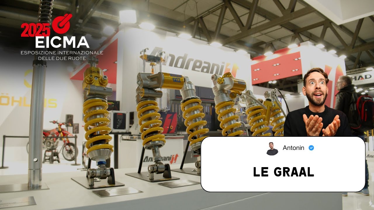 Andreani Group EICMA 2025 &ndash; La suspension italienne qui fait toute la diff&eacute;rence 🛠️🇮🇹