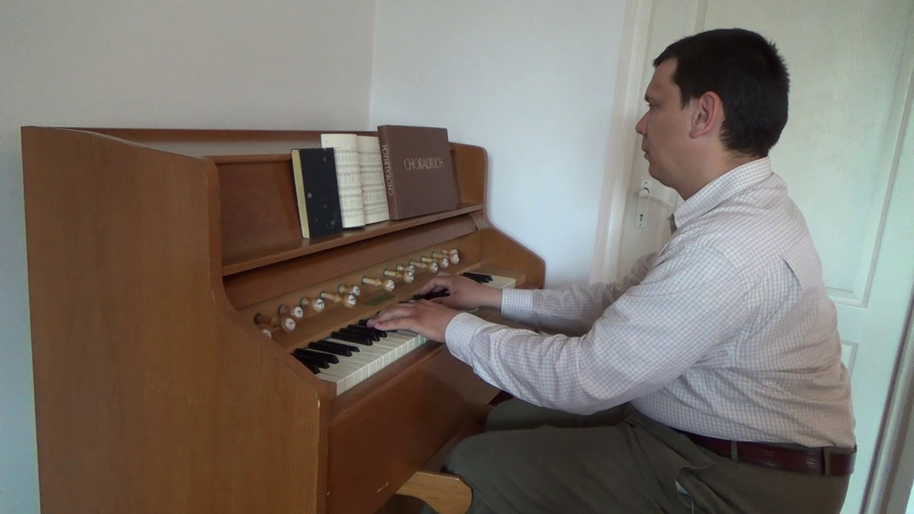 Hast Du Eine Sorgenlast - Organist Bujor Florin Lucian spielt auf einem Teck Harmonium