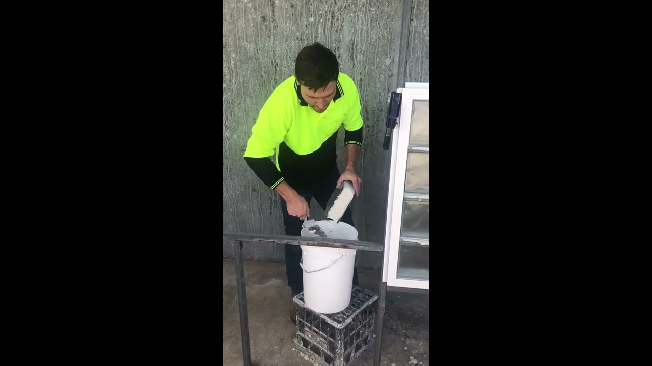GLASS BLOCK INSTALLATION MORTAR