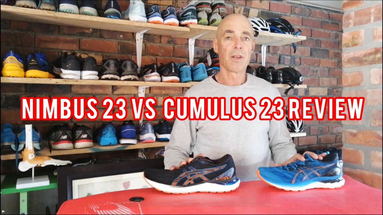 Asics Nimbus 23 VS Asics Cumulus 23 Review