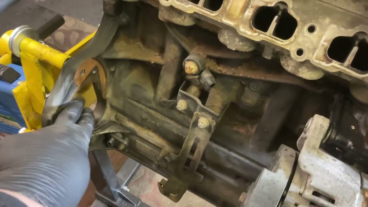 Vauxhall corsa 1.2 crankshaft sensor location.