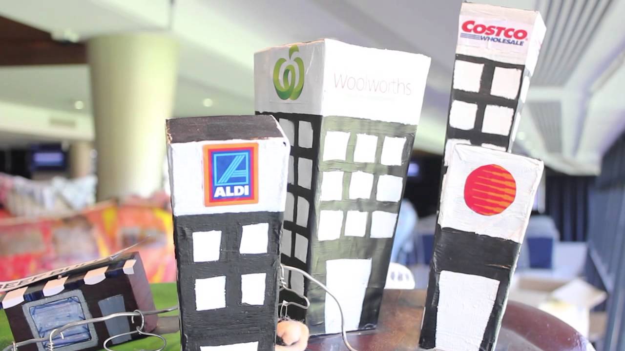 Milk and Beef  produced on farms not cartons and plastic trays