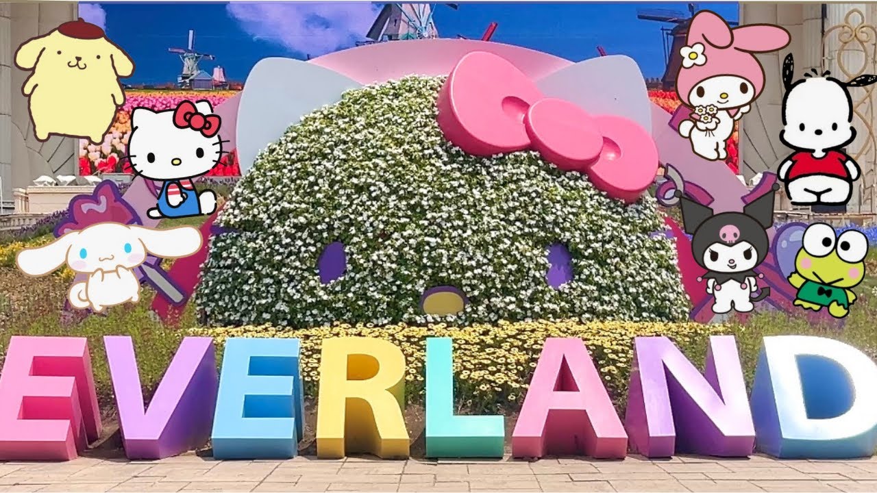 Sanrio at Everland?! 🎢✨ Korea’s Cutest Theme Park Collab!💖