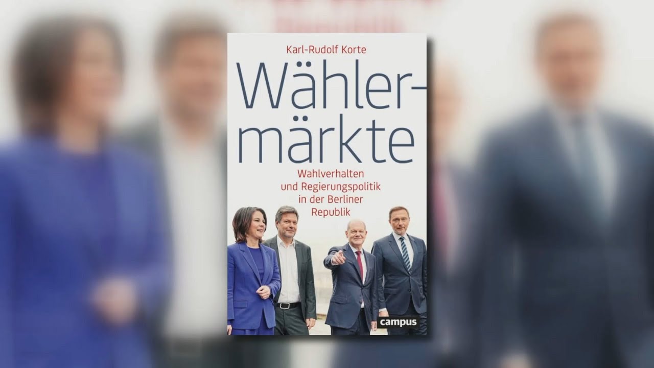 W&auml;hlerm&auml;rkte - Prof. Dr. Karl-Rudolf Korte stellt sein neues Buch vor.