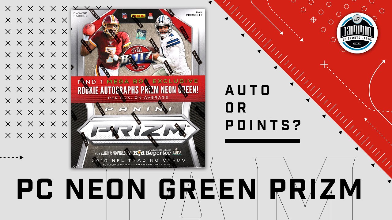 2019 Panini Prizm Football Mega Box Break
