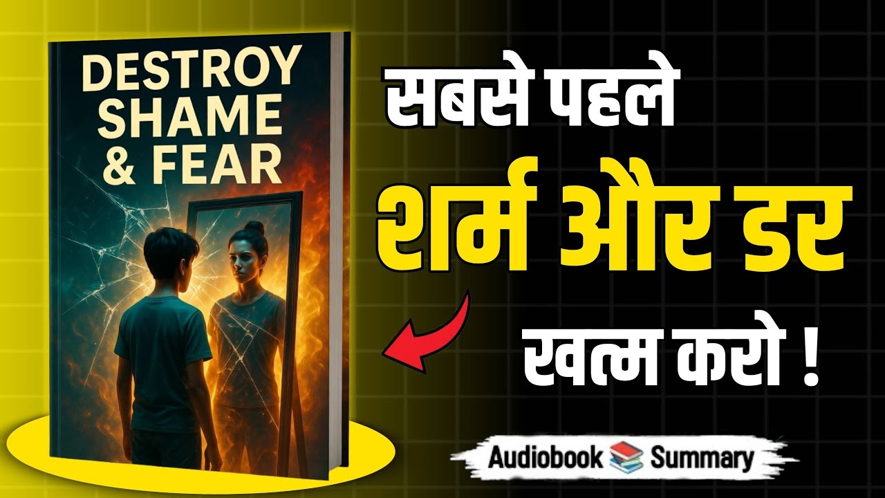 सबसे पहले शर्म और डर खत्म करो | Destroy Shame & Fear | Audiobook Summary Hindi