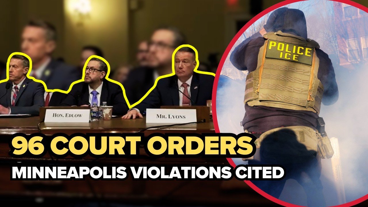 U.S. represenative asks Lyons to unmask agents and calls out court order violations in Minneapolis