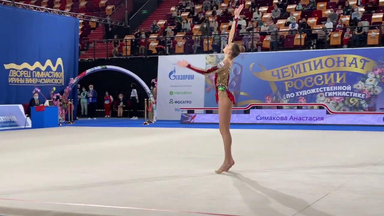 Anastasia Simakova - Hoop Russian Championship 2021 TAA 25.90
