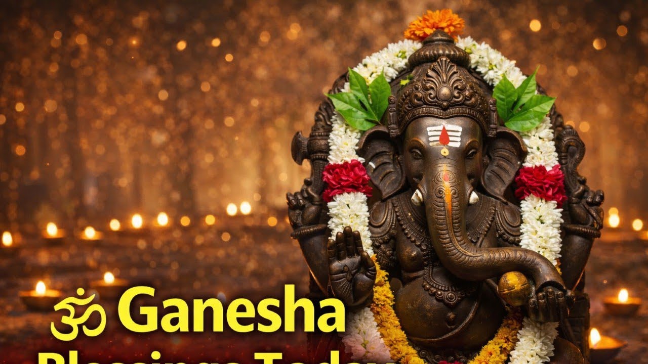 Ganesha Blessings Today | Lord Ganesha for Peace & Success