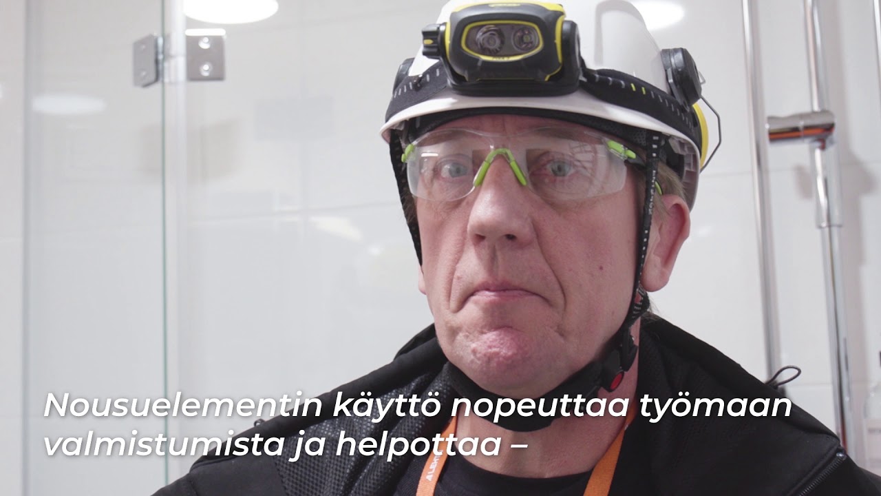 Lehdon nousuelementti