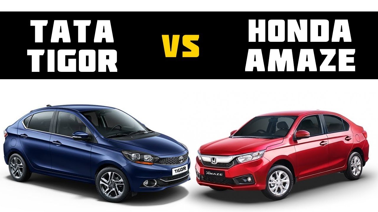 Tata Tigor vs Honda Amaze-Car compare