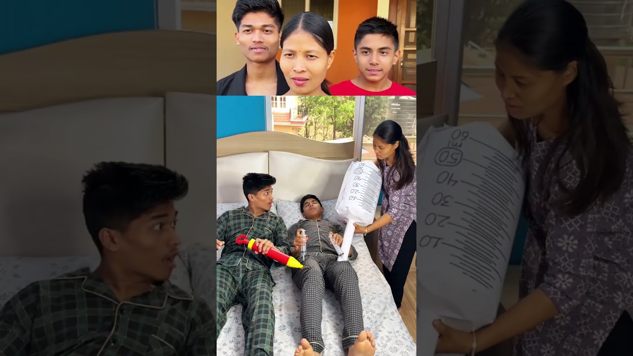 He Needs Injection to Sleep 😱🤣 (High Dose) | Reacts | Mom & Sons #sigma #funny #viral