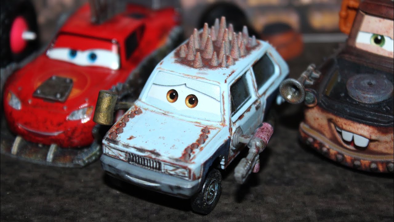 Mattel Disney Cars on the Road Jeremy (Road Rumblers) Warrior 2023