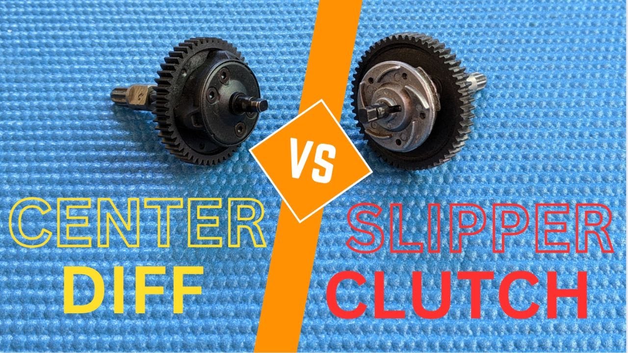 Slipper Clutch vs Center Differential (RC Car)