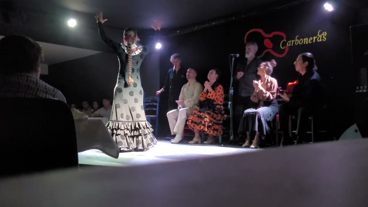 Flamenco dancing, Las Carboneras, Madrid, Spain
