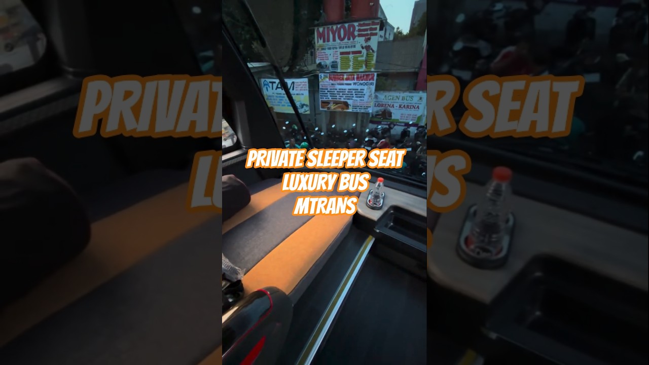 Private Sleeper Seat Luxury Bus MTrans Indonesia PV202509090645