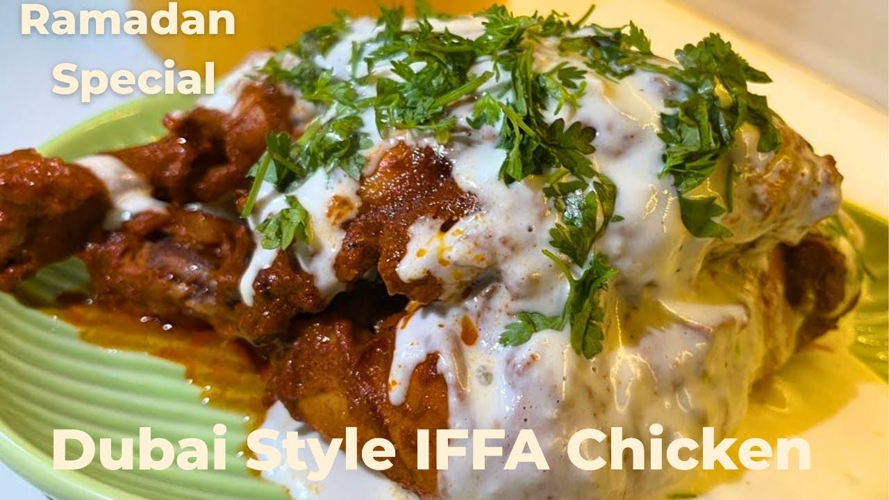 Dubai Style IFFA Chicken at Home😍🔥 |  Ramadan Special Juicy IFFA Chicken😋| Yasmeen’s Kitchen