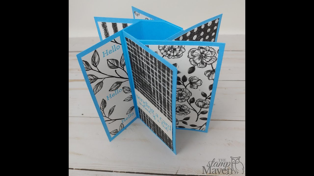 Six Panel Pinwheel Tower DIY Card
