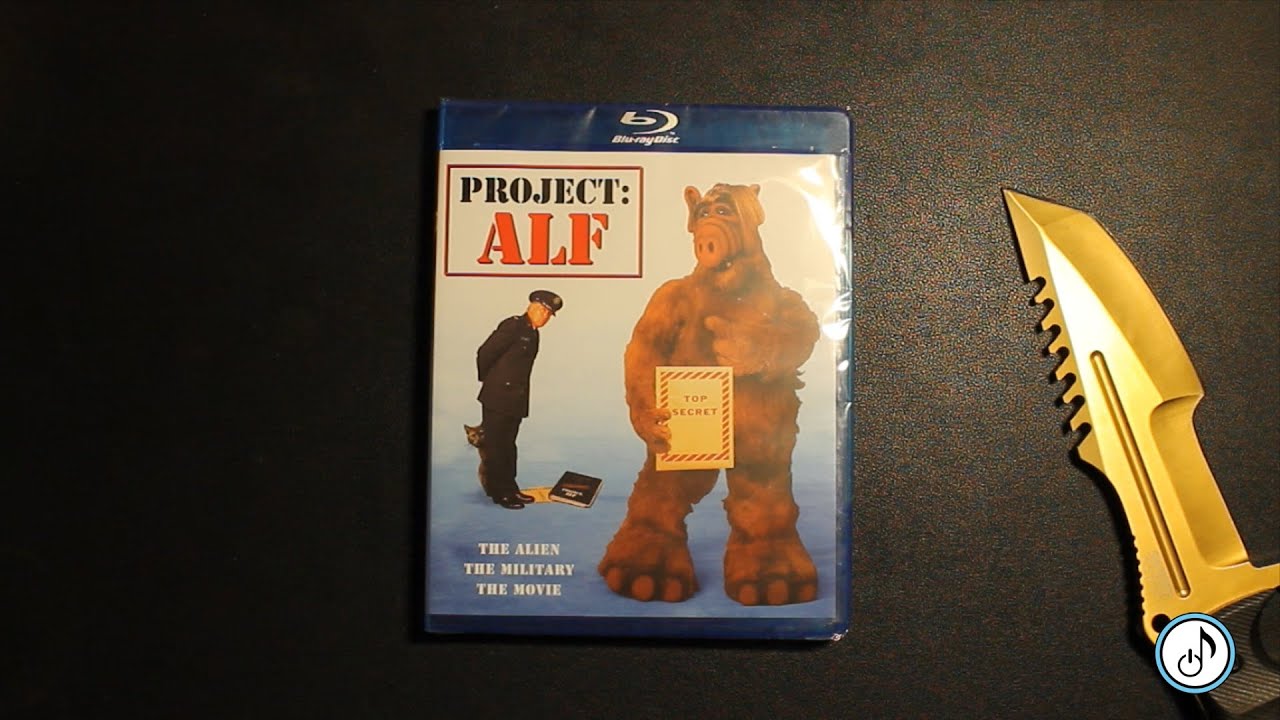 Project Alf (1996) Blu Ray Unboxing