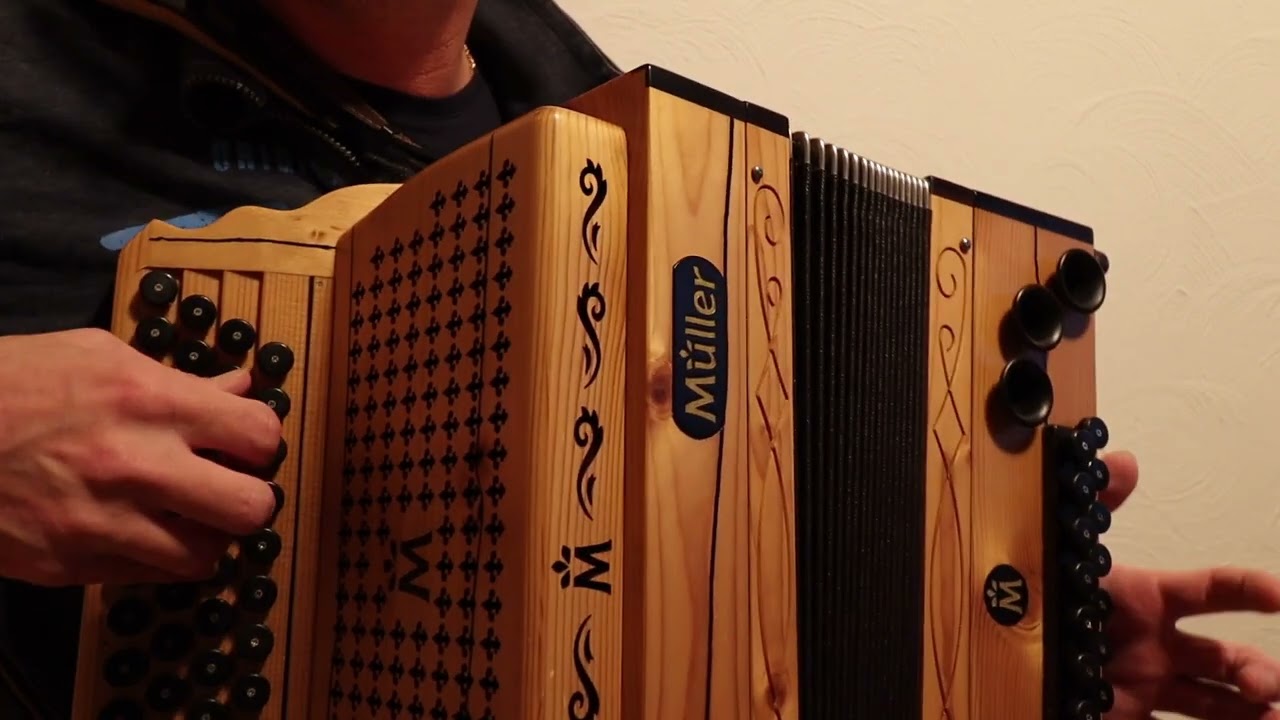 Lernvideo Walzer Oberkrainer Begleitung auf der Steirischen Harmonika!