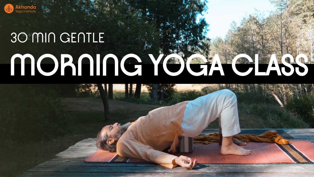 30 Minute Gentle Morning Yoga Class | Daily Yoga Practice