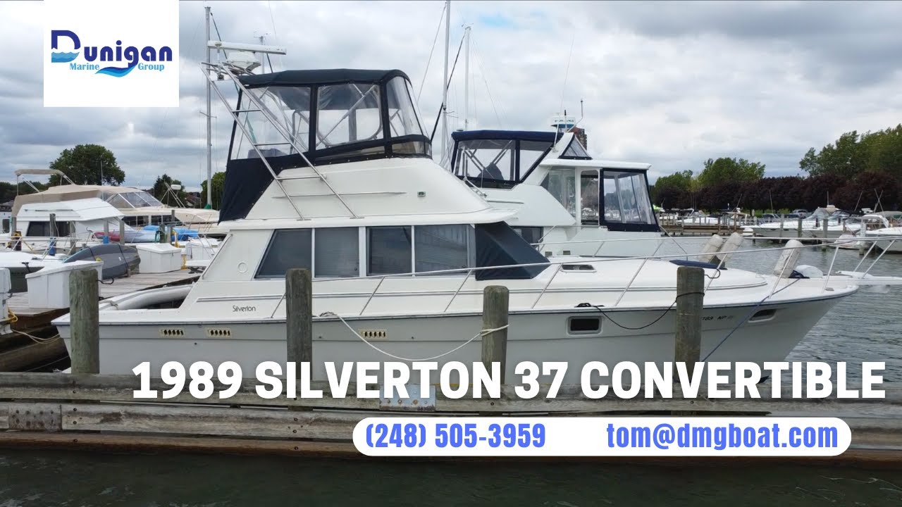 [SOLD] 1989 Silverton 37 Convertible Virtual Video Tour