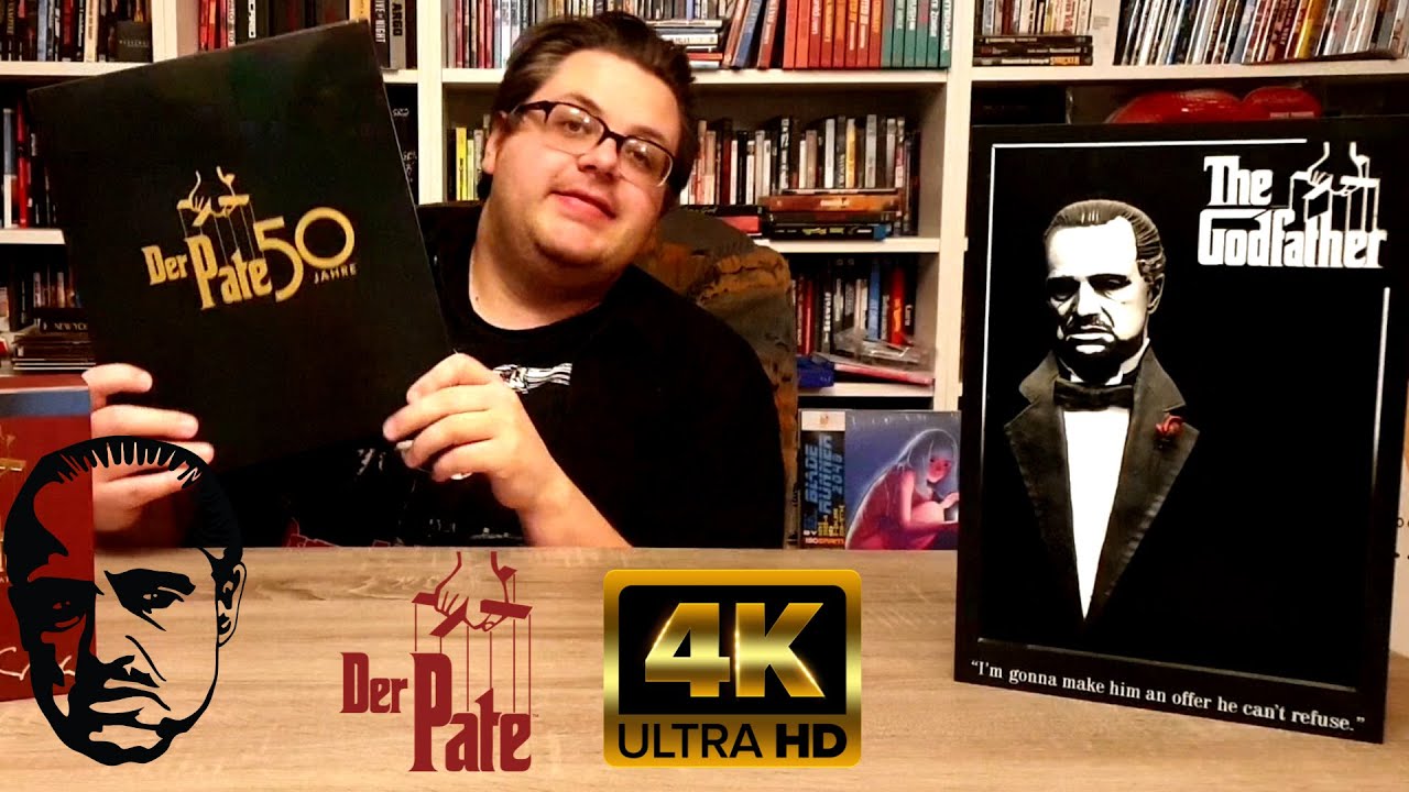 DER PATE 4K Limited Collectors Edition Buch Box 50 Jahre (The Godfather) Coppola/Pacino/Brando