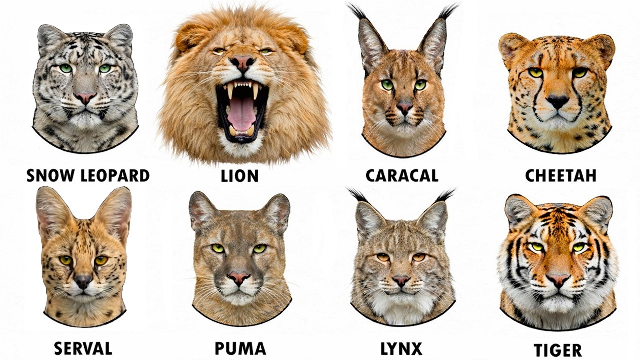 Every MAJOR WILD Cat Species Explained