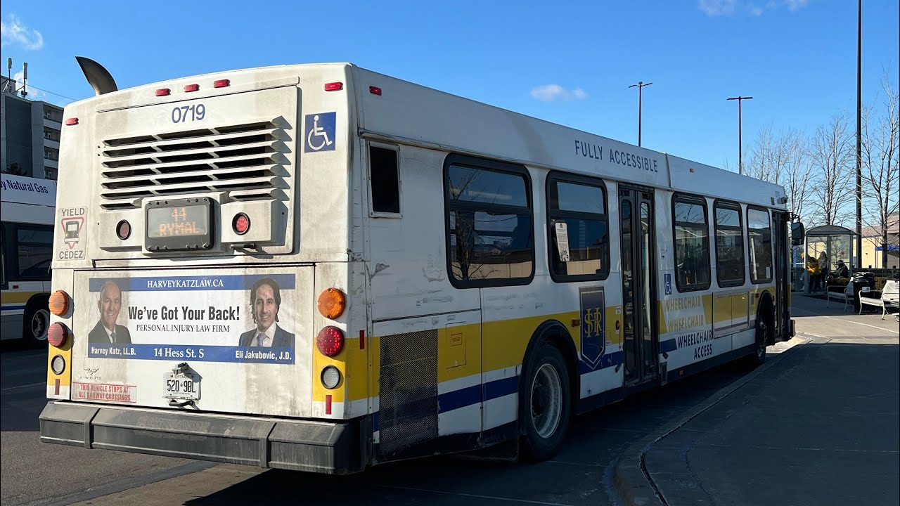Beautiful ZF Ecomat 6HP592C | HSR 2006 New Flyer D40LF #0719 On Route 44 South To East Gate Terminal