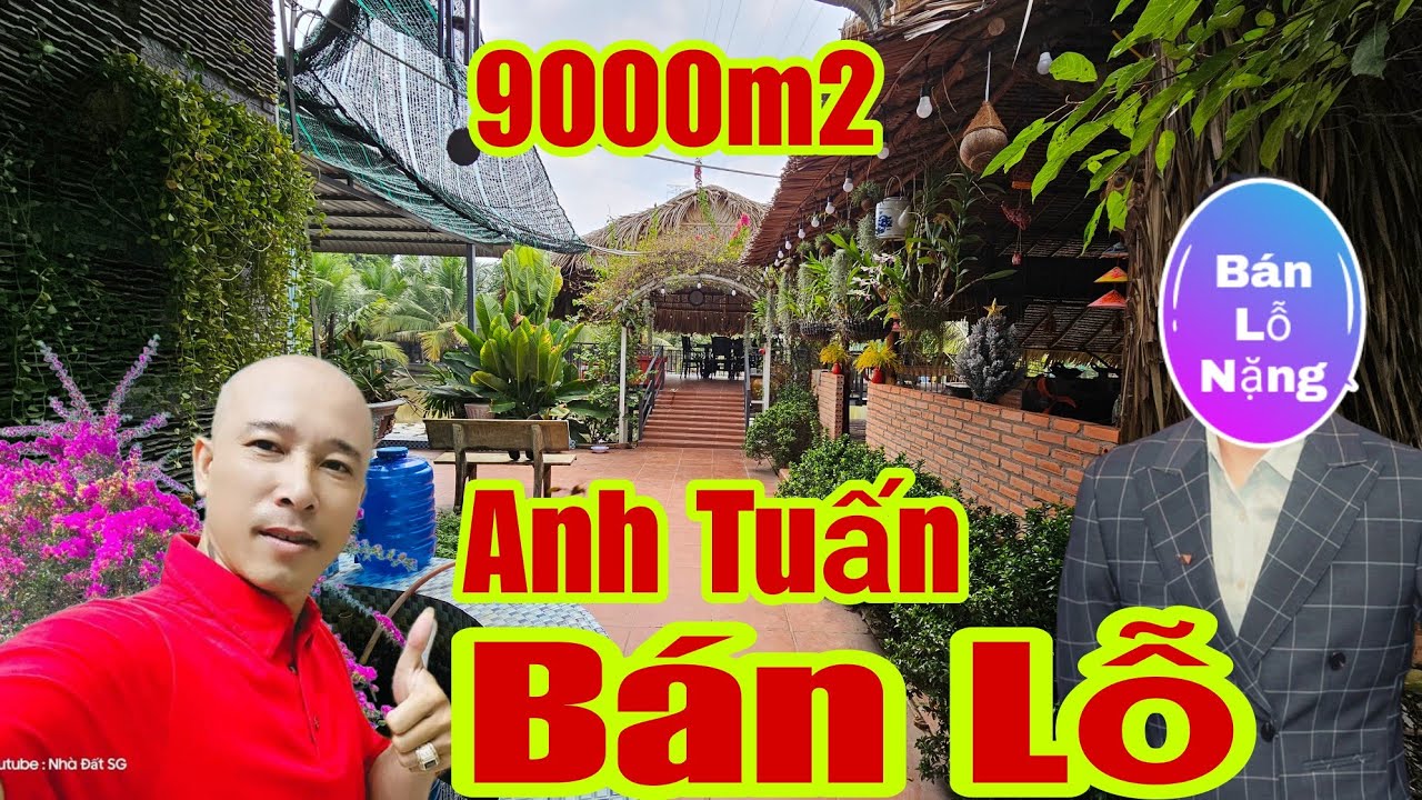 🛑Cần Bán Lỗ - Nhà Vườn Củ Chi 9000m2 - Ngay Chợ Phước Thạnh - Anh Tuấn Sài Gòn Chính Chủ