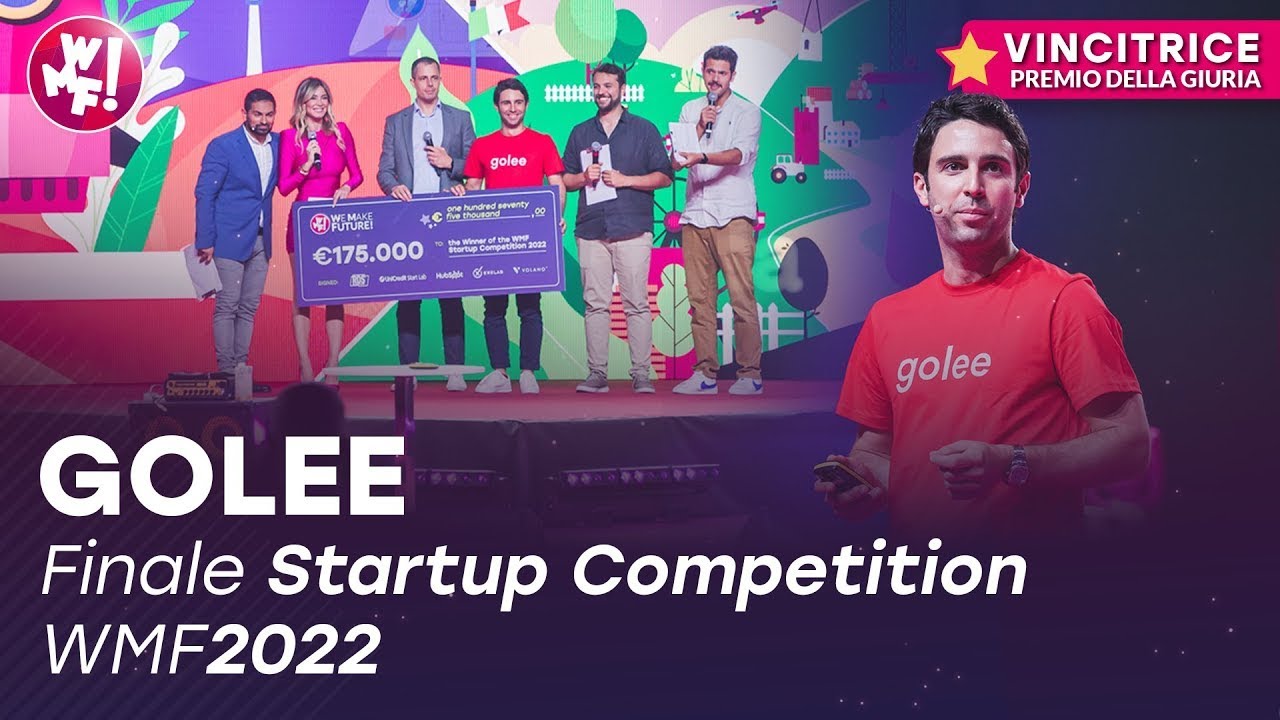 Golee vince la Startup Competition WMF2022 -  Premio della Giuria