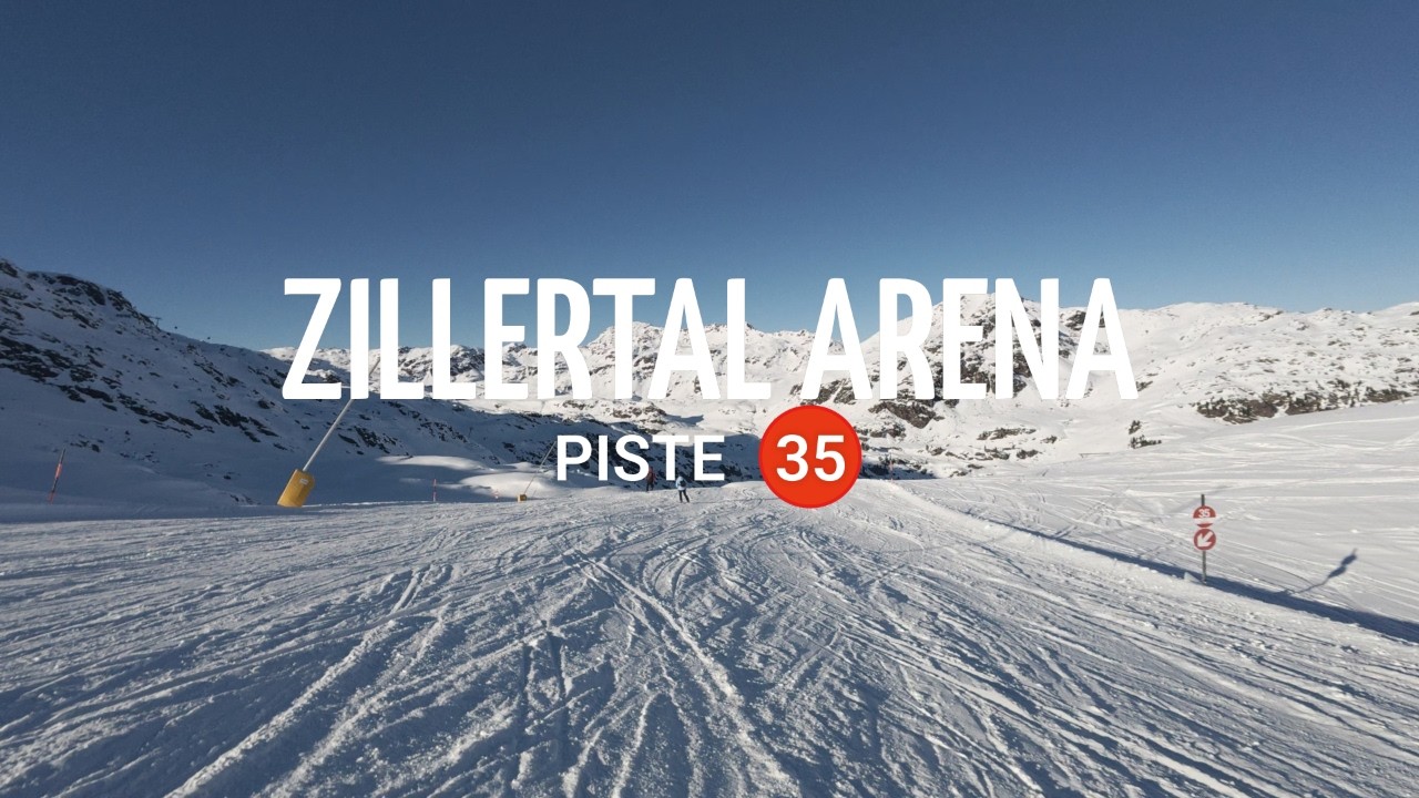 ZILLERTAL ARENA PISTE 35 (TEUFELTAL GERLOS) - PISTE CHECK