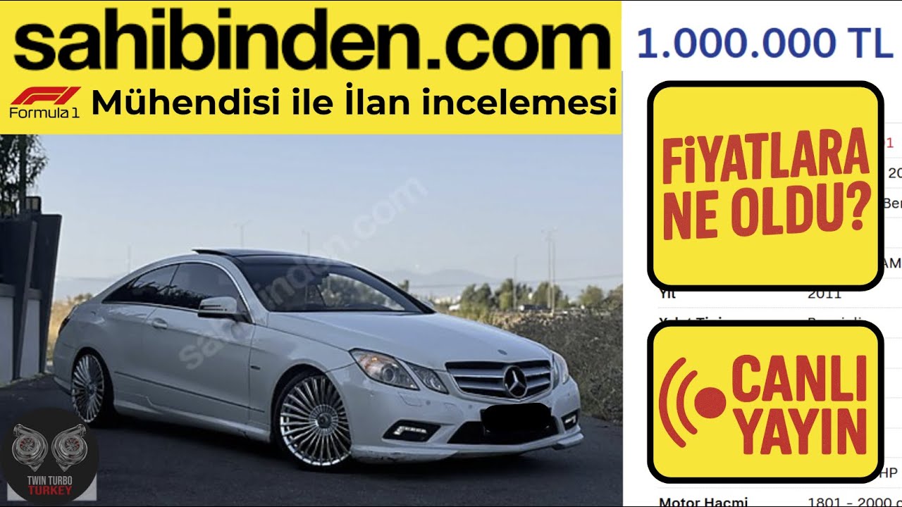 Vergi Düzenlemesi Piyasa Analizi ! Ücretsiz Sahibinden İlan incelemesi! Twin Turbo Turkey