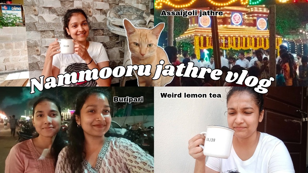Nammooru Jathre Vlog ❤️ | madhushreehere #tuluvlogs #jathre #vlogs