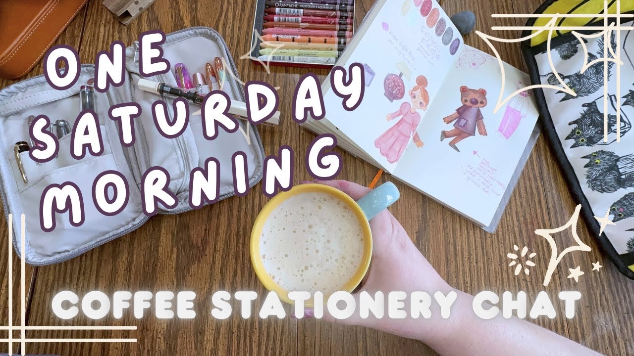 One Saturday Morning Ep. 18 | Travel palettes, doodles, all the chatty things after teaching 