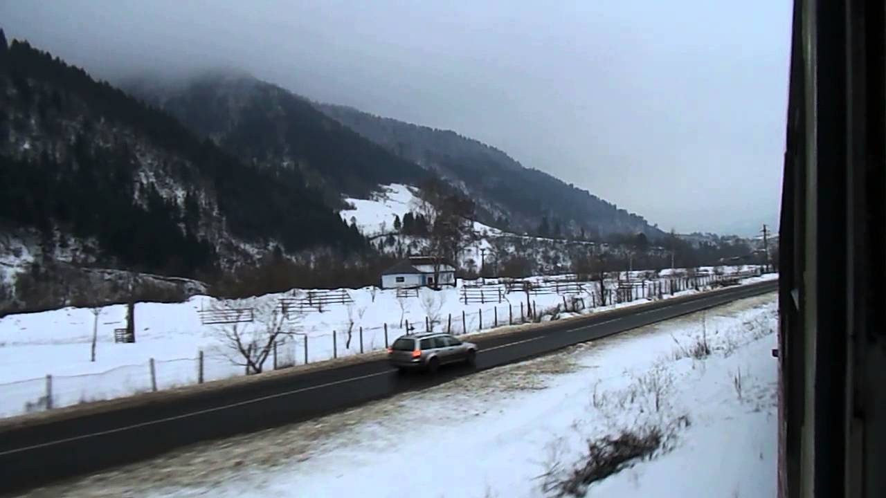 The last train on Rodna Veche - Ilva Mica railway line (14.12.2013)