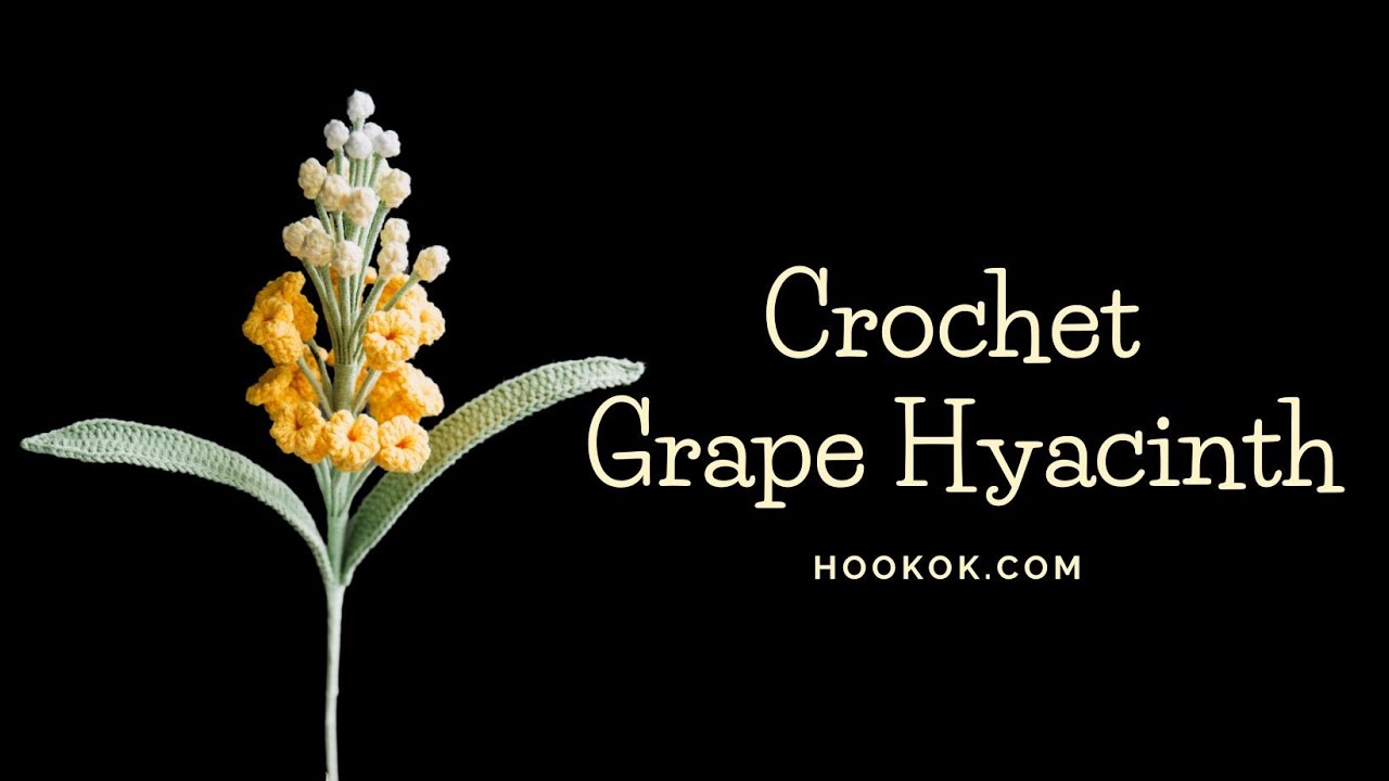 Crochet Grape Hyacinth