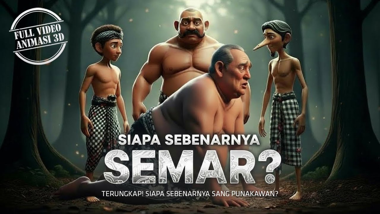 ASAL USUL PUNAKAWAN TERUNGKAP! SIAPA SEBENARNYA SEMAR, GARENG, PETRUK & BAGONG? | CERITA RAKYAT JAWA