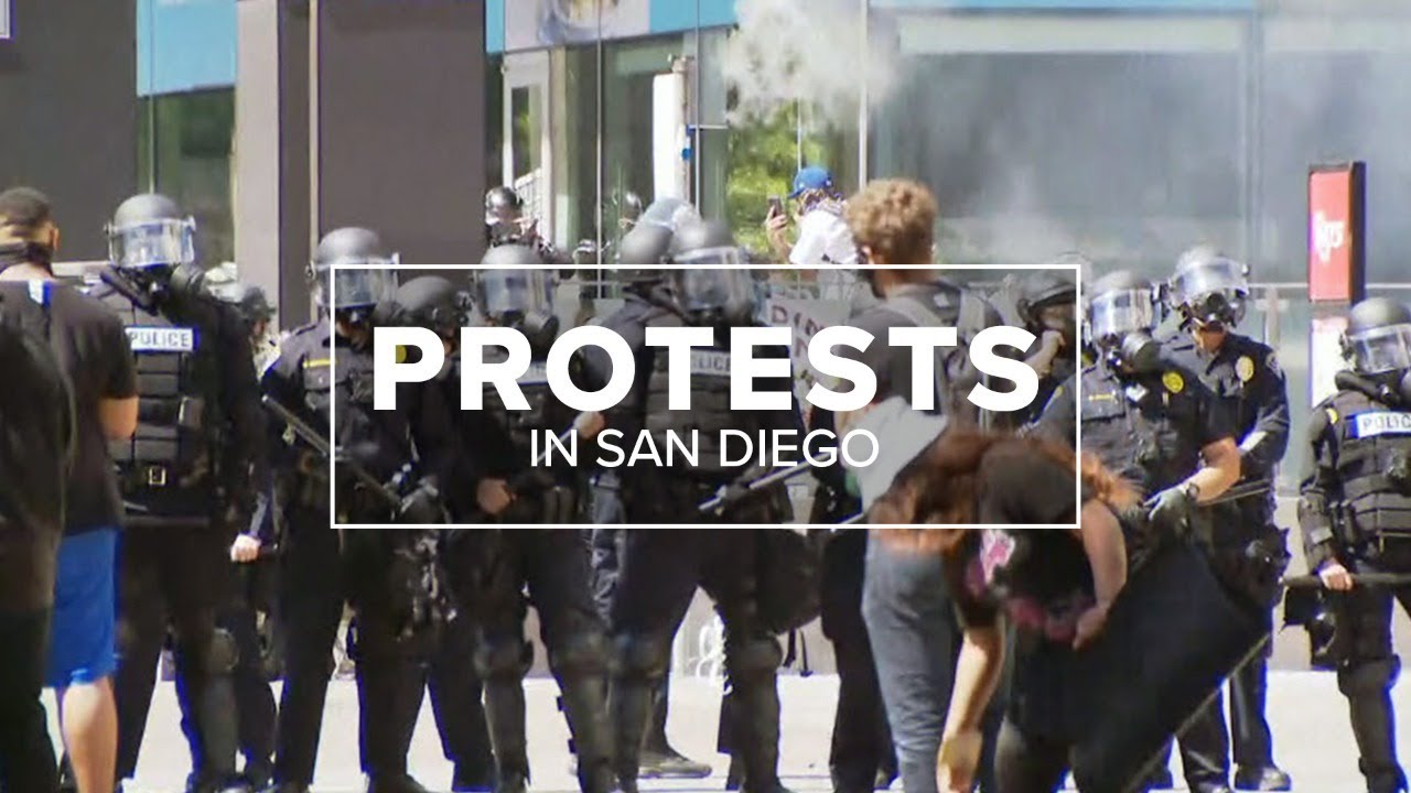 Protests in San Diego turn to looting and destruction a second night in a row