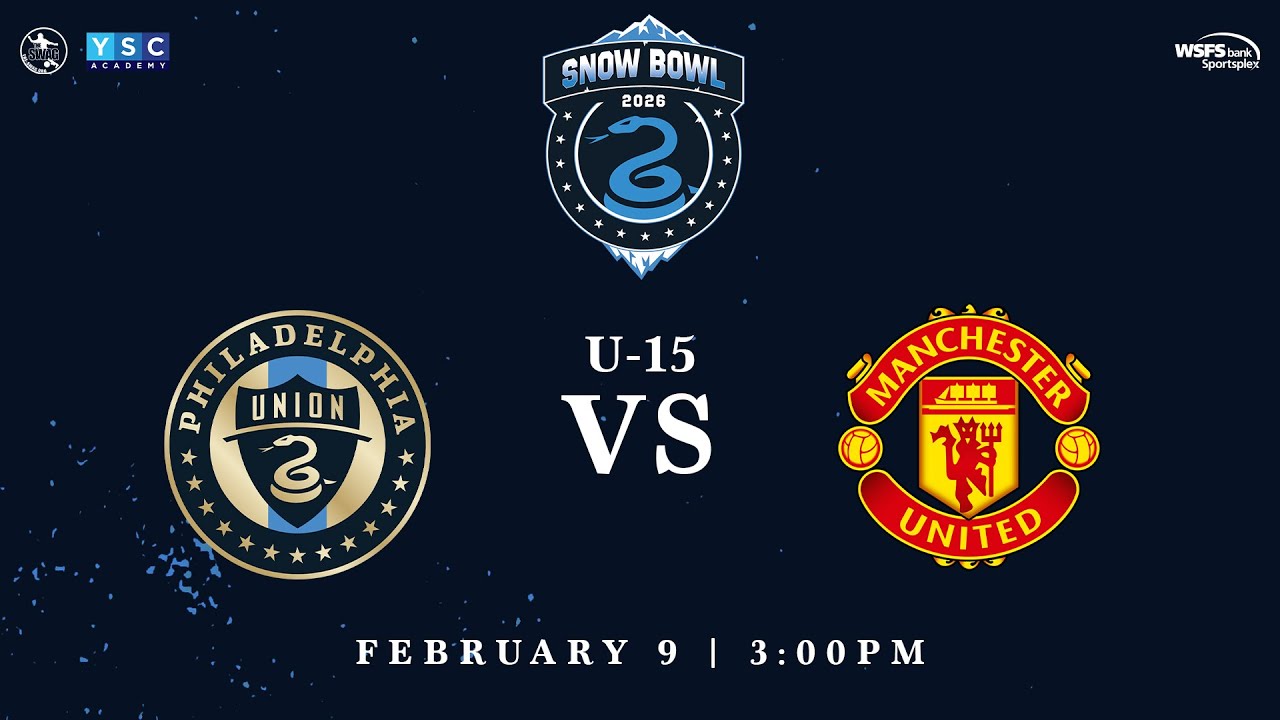 Snow Bowl 2026 | U-15 Philadelphia Union vs. Manchester United