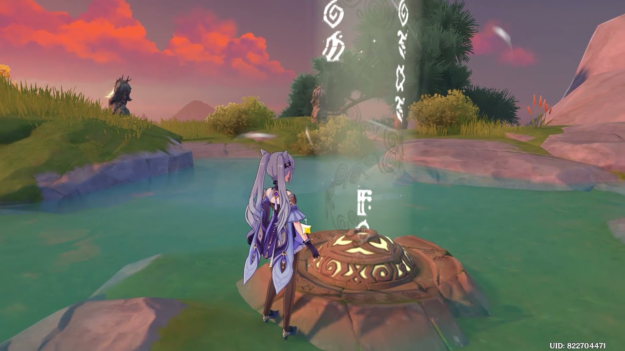 How To Easily Solve Puzzle On Top Of Wuwang Hill Peak Mountain In Genshin Impact!