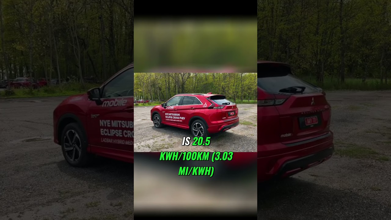 The Best PHEV car? Mitsubishi Eclipse Cross Energy Consumption analysis 