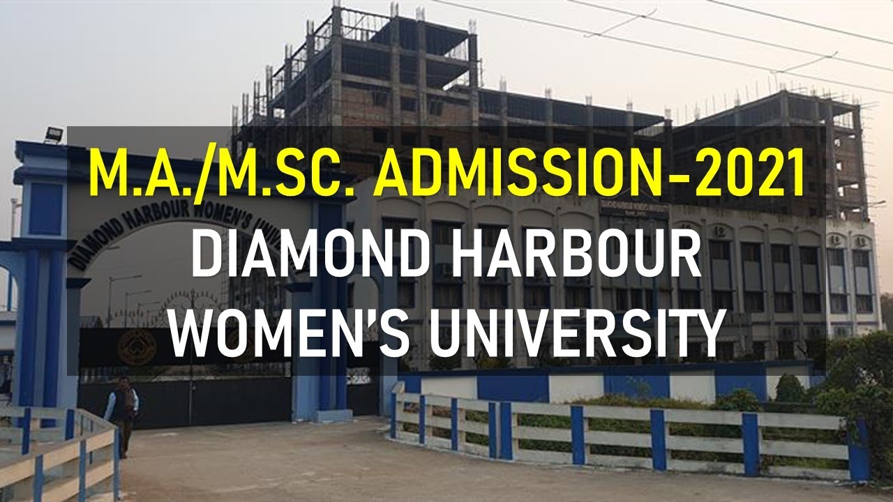 POSTGRADUATION ADMISSION NOTIFICATION-2021, DIAMOND HARBOUR WOMEN'S UNIVERSITY