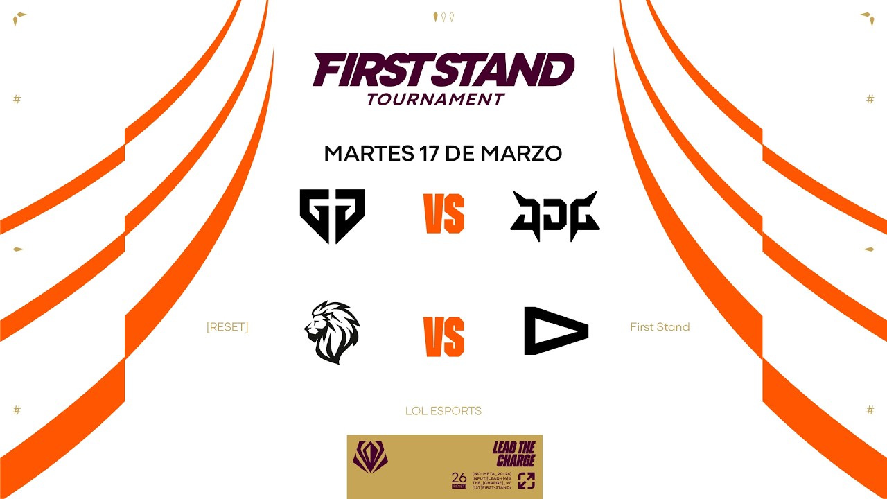 GEN vs JDG | First Stand Tournament | Fase de Grupos | Día 2
